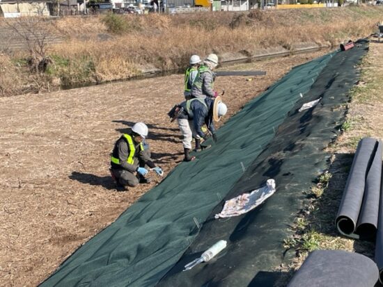 河川整備工事レポート